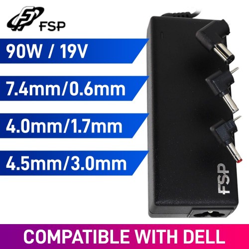 FSP PRO 90w Dell Universal Laptop Charger / Power Adapter