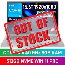 Acer Extensa 15 EX215-55-39RX Laptop — Core i3-1215U / 15.6" WXGA / 8GB DDR4 RAM / 512GB Gen4 NVMe SSD / Windows 11 Pro / Steel Grey Acer Extensa 15 EX215-55-39RX Laptop — Core i3-1215U / 15.6" WXGA / 8GB DDR4 RAM / 512GB Gen4 NVMe SSD / Windows 11 Pro / Steel Grey