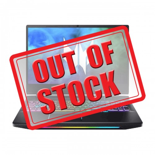 Acer Predator Helios 500 PH517-52-971Q Laptop — Core i9-11980HK / 17.3" UHD 4K 120Hz HDR / 32GB DDR4 RAM / GeForce RTX 3080 16GB / 1TB Gen4 NVMe SSD / Windows 10 Home / Abyss Black