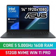 ASUS ExpertBook B1 B1503 B1503CVA-C516512G1X Laptop — Intel Core 5 120U / 15.6" FHD / 16GB DDR5 RAM / 512GB Gen4 NVMe / Windows 11 Pro / Gentle Grey ASUS ExpertBook B1 B1503 B1503CVA-C516512G1X Laptop — Intel Core 5 120U / 15.6" FHD / 16GB DDR5 RAM / 512GB Gen4 NVMe / Windows 11 Pro / Gentle Grey