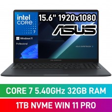 ASUS ExpertBook B1 B1503 B1503CVA-C73210G0X Laptop — Intel Core 7 150U / 15.6" FHD / 32GB DDR5 RAM / 1TB Gen4 NVMe / Windows 11 Pro / Gentle Grey ASUS ExpertBook B1 B1503 B1503CVA-C73210G0X Laptop — Intel Core 7 150U / 15.6" FHD / 32GB DDR5 RAM / 1TB Gen4 NVMe / Windows 11 Pro / Gentle Grey