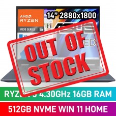 ASUS VivoBook S 14 FLIP TN3402YA-O516512BL0W Laptop — AMD Ryzen 5 7430U / 14" WQXGA+ 90Hz OLED HDR Touchscreen / 16GB DDR4 RAM / 512GB NVMe SSD / Windows 11 Home / Quiet Blue