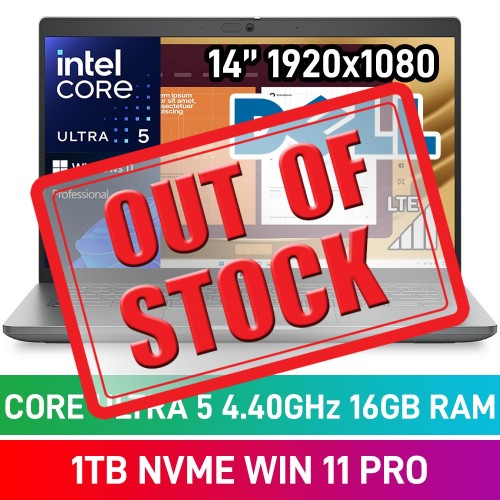 Dell Latitude 14 5450 N012L545014EMEA-4G Laptop — Core Ultra 7 155U / 14" FHD / 16GB DDR5 RAM / 512GB Gen4 NVMe SSD / LTE / Windows 11 Pro / Platinum Silver Dell Latitude 14 5450 N012L545014EMEA-4G Laptop — Core Ultra 7 155U / 14" FHD / 16GB DDR5 RAM / 512GB Gen4 NVMe SSD / LTE / Windows 11 Pro / Platinum Silver