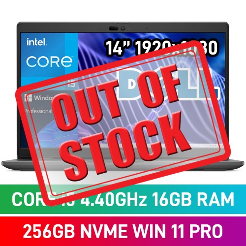 Dell Latitude 3440 N085L344014EMEA Laptop — Core i5-1235U / 14" FHD / 8GB DDR4 RAM / 256GB NVMe SSD / Windows 11 Pro / Grey Dell Latitude 3440 N085L344014EMEA Laptop — Core i5-1235U / 14" FHD / 8GB DDR4 RAM / 256GB NVMe SSD / Windows 11 Pro / Grey