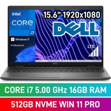 Dell Latitude 3540 N022L354015EMEA-4G Laptop — Core i7-1355U / 15.6" FHD / 16GB DDR4 RAM / 512GB Gen4 NVMe SSD / LTE / Windows 11 Pro / Titan Grey