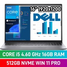 Dell Vostro 16 5630 N1002VNB5630EMEA01 Laptop — Core i5-1340P / 16" WUXGA / 16GB DDR5 RAM / 512GB Gen4 NVMe SSD / Windows 11 Pro / Titan Grey