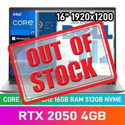 Dell Vostro 16 5630 N1006VNB5630EMEA01 Laptop — Core i7-1360P / 16" WUXGA / 16GB DDR5 RAM / GeForce RTX 2050 4GB / 512GB Gen4 NVMe SSD / Windows 11 Pro / Titan Grey