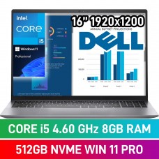Dell Vostro 16 5630 N1007VNB5630EMEA01 Laptop — Core i5-1340P / 16" WUXGA / 8GB DDR5 RAM / 512GB Gen4 NVMe SSD / Windows 11 Pro / Titan Grey