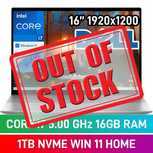 Dell Vostro 16 5630 QUAKEN16_RPL_P_2401_2801_E_HOM Laptop — Core i7-1360P / 16" WUXGA / 16GB DDR5 RAM / 1TB Gen4 NVMe SSD / Windows 11 Home / Platinum Silver