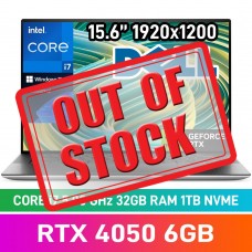 Dell XPS 15 9530 XPS15-I713700H-321TBP Laptop — Core i7-13700H / 15.6" WUXGA / 32GB DDR5 RAM / GeForce RTX 4050 6GB / 1TB Gen4 NVMe SSD / Windows 11 Pro / Platinum Silver