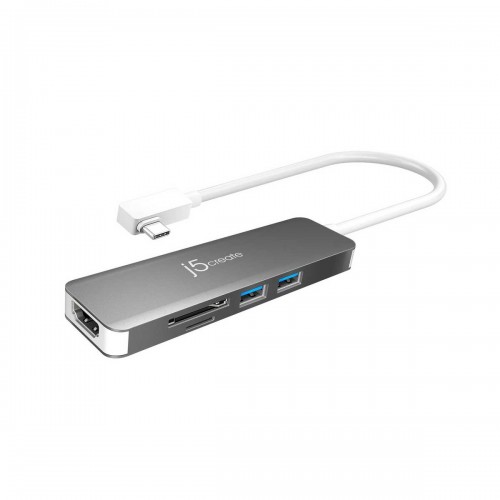 j5 Create JCD372 5-in-1 UltraDrive Mini Dock with HDMI / 2 x USB 3.1 / SD / MicroSD, USB 3.1 Type-C