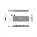 j5 Create JCD389 UltraDrive 11-in-1 Multi-Display Modular Dock with 2 x HDMI / Mini DP / VGA / 2 x USB 3.1 / USB 3.1 Type-C / USB Type-C with PD100W / Gigabit Ethernet / SD / MicroSD, USB 3.0 Type-C