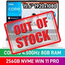 HP 250 G10 B39QFAT Laptop — Core i3-1315U / 15.6" FHD / 8GB DDR4 / 256GB Gen4 NVMe SSD / Windows 11 Pro / Turbo Silver