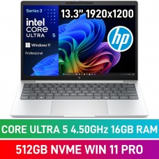 HP EliteBook 8 G2i 13 DS9B7ET Laptop — Intel Core Ultra 5 325 / 13.3" WUXGA / 16GB DDR5 / 512GB Gen5 NVMe SSD / Windows 11 Pro / Glacier Silver
