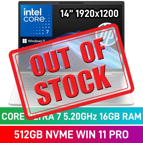 HP ProBook 4 G1i 14 C67GGEA Laptop — Intel Core Ultra 7 255U / 14" WUXGA / 16GB DDR5 / 512GB Gen4 NVMe SSD / Windows 11 Pro / Pike Silver HP ProBook 4 G1i 14 C67GGEA Laptop — Intel Core Ultra 7 255U / 14" WUXGA / 16GB DDR5 / 512GB Gen4 NVMe SSD / Windows 11 Pro / Pike Silver