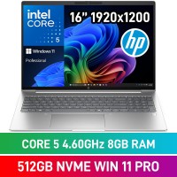 HP ProBook 4 G2i 16 DS5L4ET Laptop — Intel Core 5 320 / 16" WUXGA / 8GB DDR5 / 512GB NVMe SSD / Windows 11 Pro / Pike Silver HP ProBook 4 G2i 16 DS5L4ET Laptop — Intel Core 5 320 / 16" WUXGA / 8GB DDR5 / 512GB NVMe SSD / Windows 11 Pro / Pike Silver