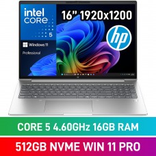 HP ProBook 4 G2i 16 DS5L7ET Laptop — Intel Core 5 320 / 16" WUXGA / 16GB DDR5 / 512GB NVMe SSD / Windows 11 Pro / Pike Silver