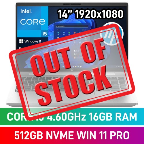 HP ProBook 440 G10 9G2H3ET Laptop — Core i5-1335U / 14" FHD / 16GB DDR4 / 512GB NVMe SSD / Windows 11 Pro / Pike Silver