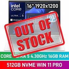 HP ProBook 460 G11 A37X5ET Laptop — Core Ultra 5 125U / 16" WUXGA / 16GB DDR5 / 512GB Gen4 NVMe SSD / Windows 11 Pro / Pike Silver