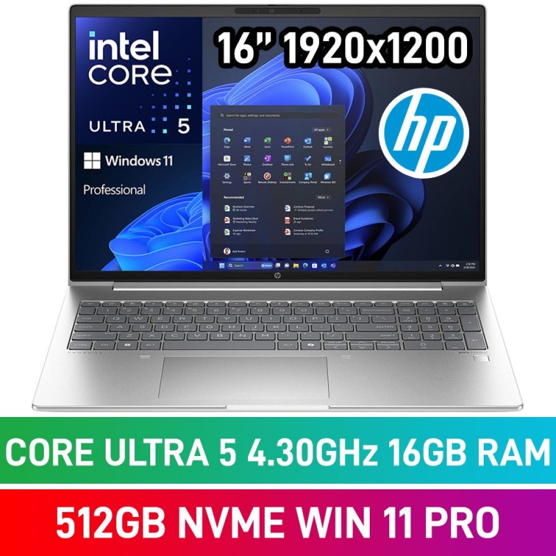Windowsノート本体 HP Laptop Probook 460 G11 HP ProBook 460 G11 16-inch WUXGA Laptop - Intel Core Ultra 7 155U