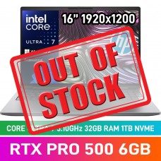 HP ZBook X G1i 16 C9EQ9ET Laptop — Intel Core Ultra 7 255H / 16" WUXGA / 32GB DDR5 / NVIDIA RTX PRO 500 6GB / 1TB Gen4 NVMe SSD / Windows 11 Pro / Meteor Silver HP ZBook X G1i 16 C9EQ9ET Laptop — Intel Core Ultra 7 255H / 16" WUXGA / 32GB DDR5 / NVIDIA RTX PRO 500 6GB / 1TB Gen4 NVMe SSD / Windows 11 Pro / Meteor Silver