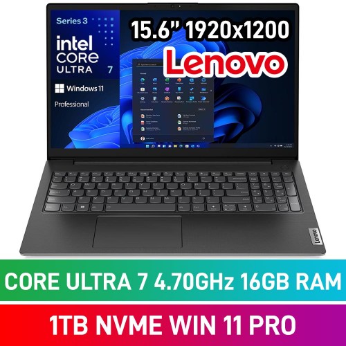 Lenovo ThinkPad E16 Gen 4 21YC0026ZA Laptop — Intel Core Ultra 7 355 / 15.6" WUXGA / 16GB DDR5 / 1TB Gen4 NVMe SSD / Windows 11 Pro / Black