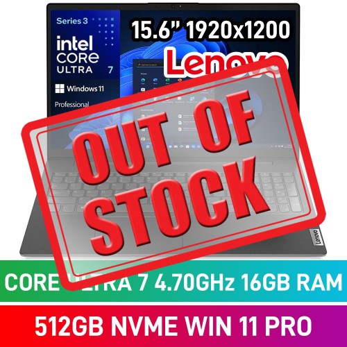 Lenovo ThinkPad E16 Gen 4 21YC0035ZA Laptop — Intel Core Ultra 7 355 / 15.6" WUXGA / 16GB DDR5 / 512GB Gen4 NVMe SSD / Windows 11 Pro / Black
