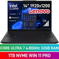 Lenovo ThinkPad L14 Gen 6 21S60071ZA Laptop — Intel Core Ultra 7 255U / 14" WUXGA / 32GB DDR5 / 1TB Gen4 NVMe SSD / LTE / Windows 11 Pro / Black Lenovo ThinkPad L14 Gen 6 21S60071ZA Laptop — Intel Core Ultra 7 255U / 14" WUXGA / 32GB DDR5 / 1TB Gen4 NVMe SSD / LTE / Windows 11 Pro / Black