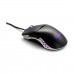 Ducky FEATHER Ultra Lightweight RGB Ambidextrous Gaming Mouse with Huano Blue 50M Switches — Black & White