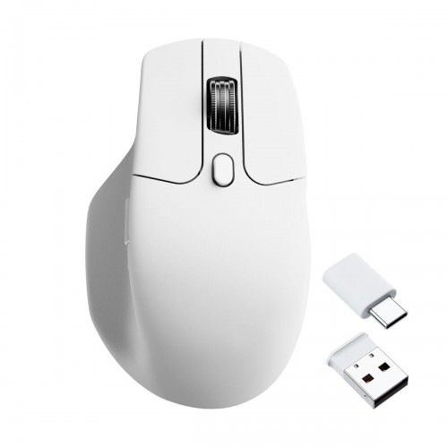 Keychron M6 Wireless Lightweight Silent Ergonomic 1K Polling High Performance Mouse — White Keychron M6 Wireless Lightweight Silent Ergonomic 1K Polling High Performance Mouse — White