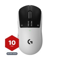 Logitech G PRO X2 SUPERSTRIKE Ultra Lightweight LIGHTSPEED Wireless High Performance Gaming Mouse — Lunar Eclipse