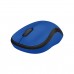 Logitech M220 Silent Wireless Optical Ambidextrous Office Mouse — Blue