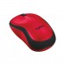 Logitech M220 Silent Wireless Optical Ambidextrous Office Mouse — Red Logitech M220 Silent Wireless Optical Ambidextrous Office Mouse — Red