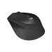 Logitech M330 Silent Plus Wireless Optical Office Mouse — Black
