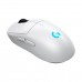 Logitech PRO 2 LIGHTSPEED Lightweight Wireless LIGHTFORCE Opto-Mechanical Ambidextrous Gaming Mouse — White