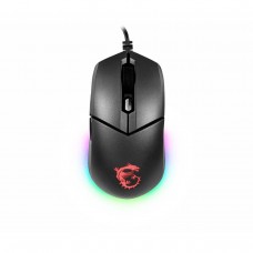 MSI CLUTCH GM11 Ambidextrous RGB Gaming Mouse — Black