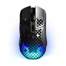 SteelSeries AEROX 5 Wireless Ultra Lightweight RGB Gaming Mouse — Black