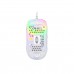 Xtrfy MZ1 - White Rail RGB Gaming Mouse Designed by Rocket Jump Ninja + FREE Mouse Bungee