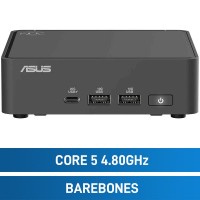 ASUS NUC 15 PRO RNUC15CRKC500000 Barebones Mini PC — Core 5 210H / No RAM (DDR5-5600) / No SSD (2 x NVMe Gen4) / No OS ASUS NUC 15 PRO RNUC15CRKC500000 Barebones Mini PC — Core 5 210H / No RAM (DDR5-5600) / No SSD (2 x NVMe Gen4) / No OS