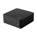 MSI CUBI NUC 1M Mini PC, Core 5 120U / No RAM (DDR5-5200) / No SSD (2 x NVMe Gen4 & 2.5" SATA) / No OS