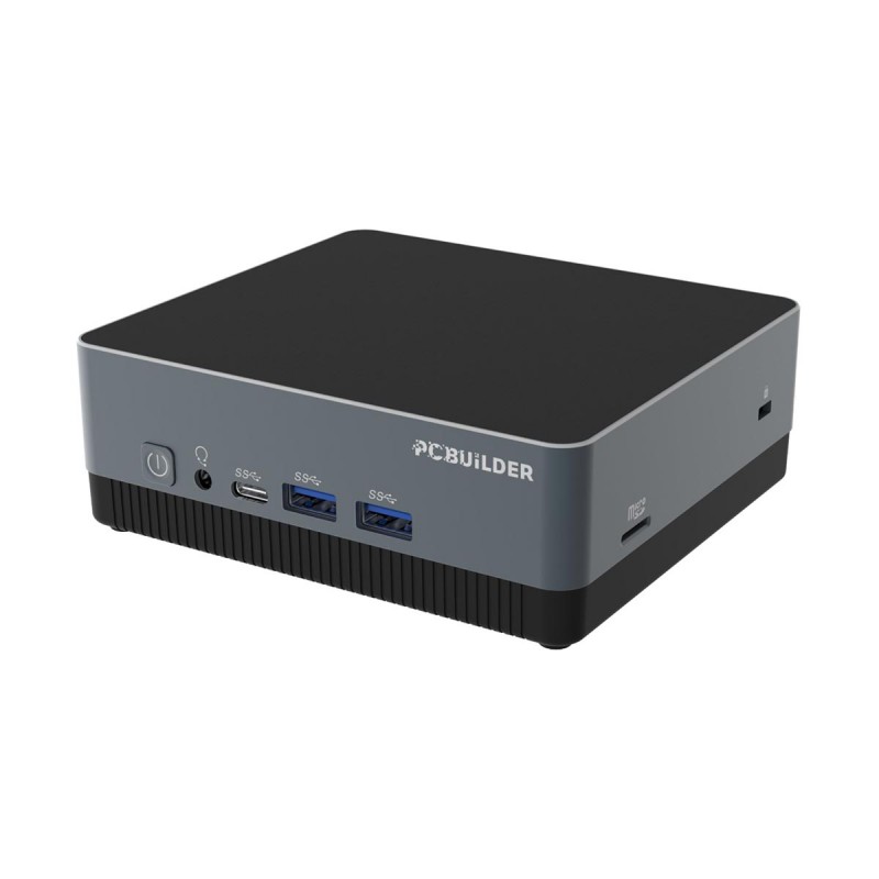 PCBuilder CUBE Mini PC, Intel Processor N100 / 8GB DDR4-3200 / 512GB ...