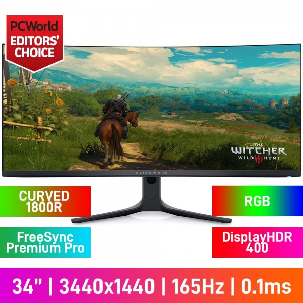 Alienware AW3423DWF UWQHD (3440x1440) 1800R Curved Gaming Monitor