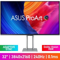 ASUS ProArt PA32UCDM 4K UHD (3840x2160) Calman Ready Monitor, 240Hz, Adaptive Sync, QD-OLED, DisplayHDR 400 True Black, 31.5" ASUS ProArt PA32UCDM 4K UHD (3840x2160) Calman Ready Monitor, 240Hz, Adaptive Sync, QD-OLED, DisplayHDR 400 True Black, 31.5"