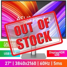 ASUS ProArt PA279CRV 4K UHD (3840x2160) Calman Verified Monitor, 60Hz, Adaptive Sync, IPS, DisplayHDR 400, 27" ASUS ProArt PA279CRV 4K UHD (3840x2160) Calman Verified Monitor, 60Hz, Adaptive Sync, IPS, DisplayHDR 400, 27"