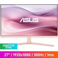 ASUS VU279CFE-P FHD (1920x1080) Eye Care Monitor, 100Hz, Adaptive Sync, IPS, 27" — Rose Clay