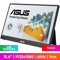 ASUS ZenScreen TOUCH MB16AHT FHD (1920x1080) Portable Touchscreen Monitor, 60Hz, IPS, 15.6" ASUS ZenScreen TOUCH MB16AHT FHD (1920x1080) Portable Touchscreen Monitor, 60Hz, IPS, 15.6"