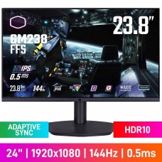 Cooler Master GM238-FFS FHD (1920x1080) Gaming Monitor, 144Hz, Adaptive Sync, HDR10, IPS, 23.8"