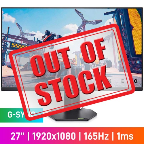 Dell G2722HS FHD (1920x1080) Gaming Monitor, 165Hz, G-SYNC, IPS, 27"