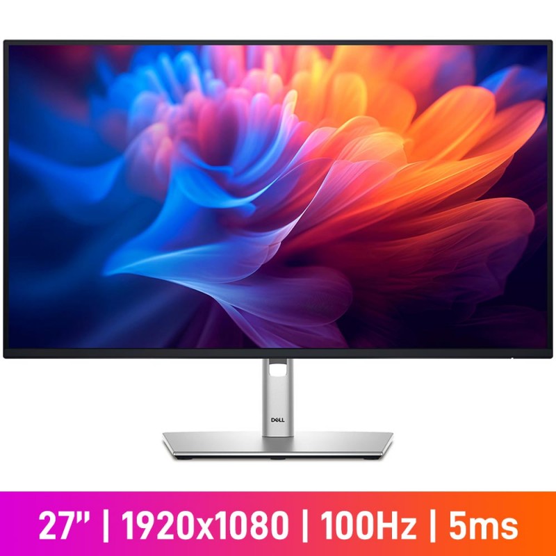 Dell P2725HE Type-C Hub FHD (1920x1080) Monitor, 100Hz, IPS, 27