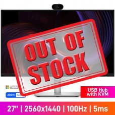 Dell PRO P 27 USB-C HUB WEBCAM P2726DEV WQHD (2560x1440) Monitor with Webcam, 100Hz, IPS, 27" Dell PRO P 27 USB-C HUB WEBCAM P2726DEV WQHD (2560x1440) Monitor with Webcam, 100Hz, IPS, 27"